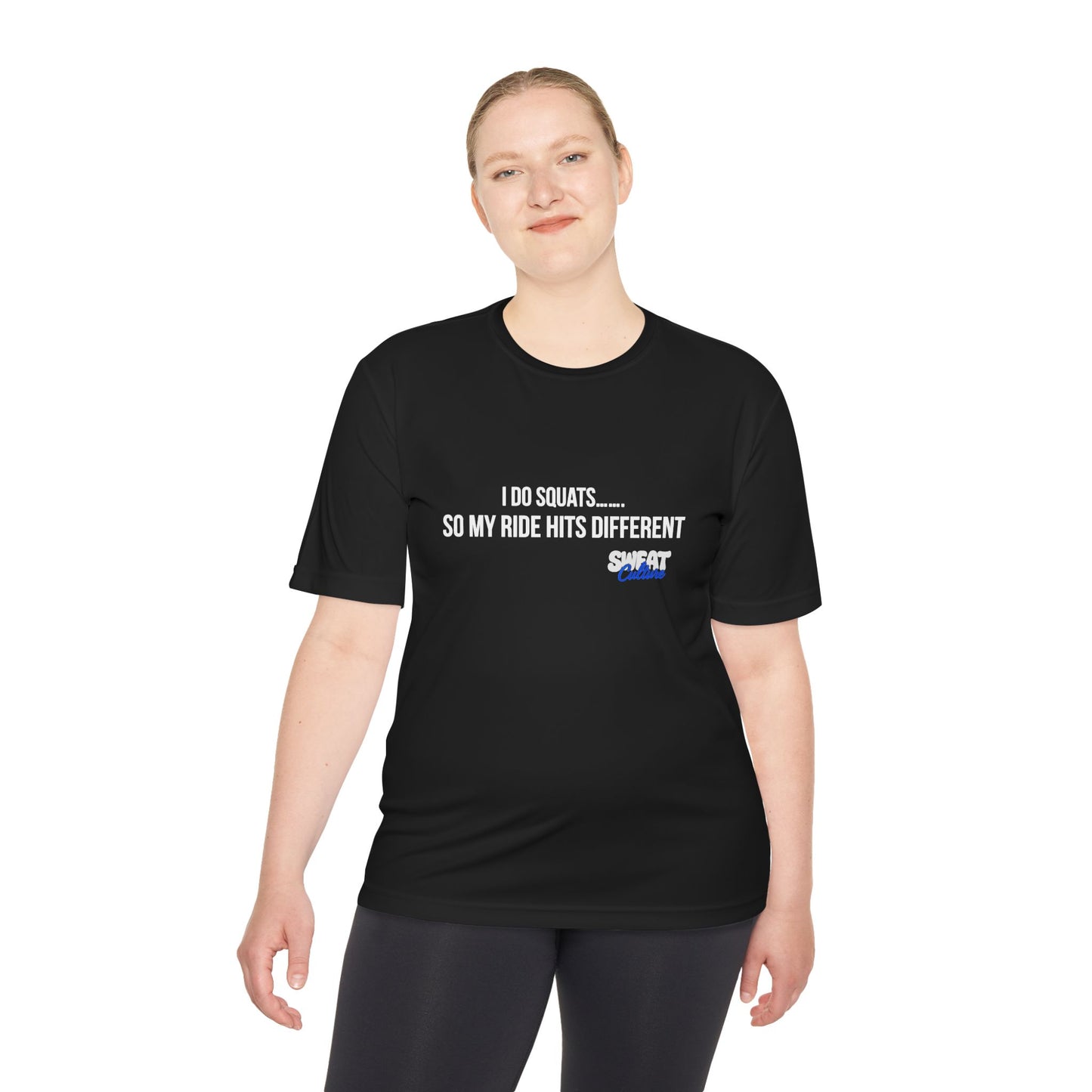 Squats Hit Different II Fitness Tee