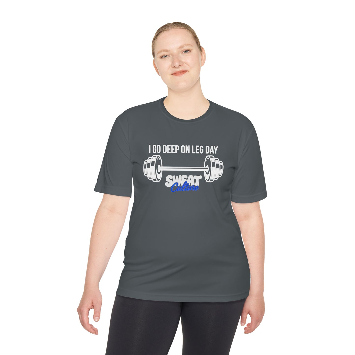 I Go Deep on Leg Day Fitness Shirt