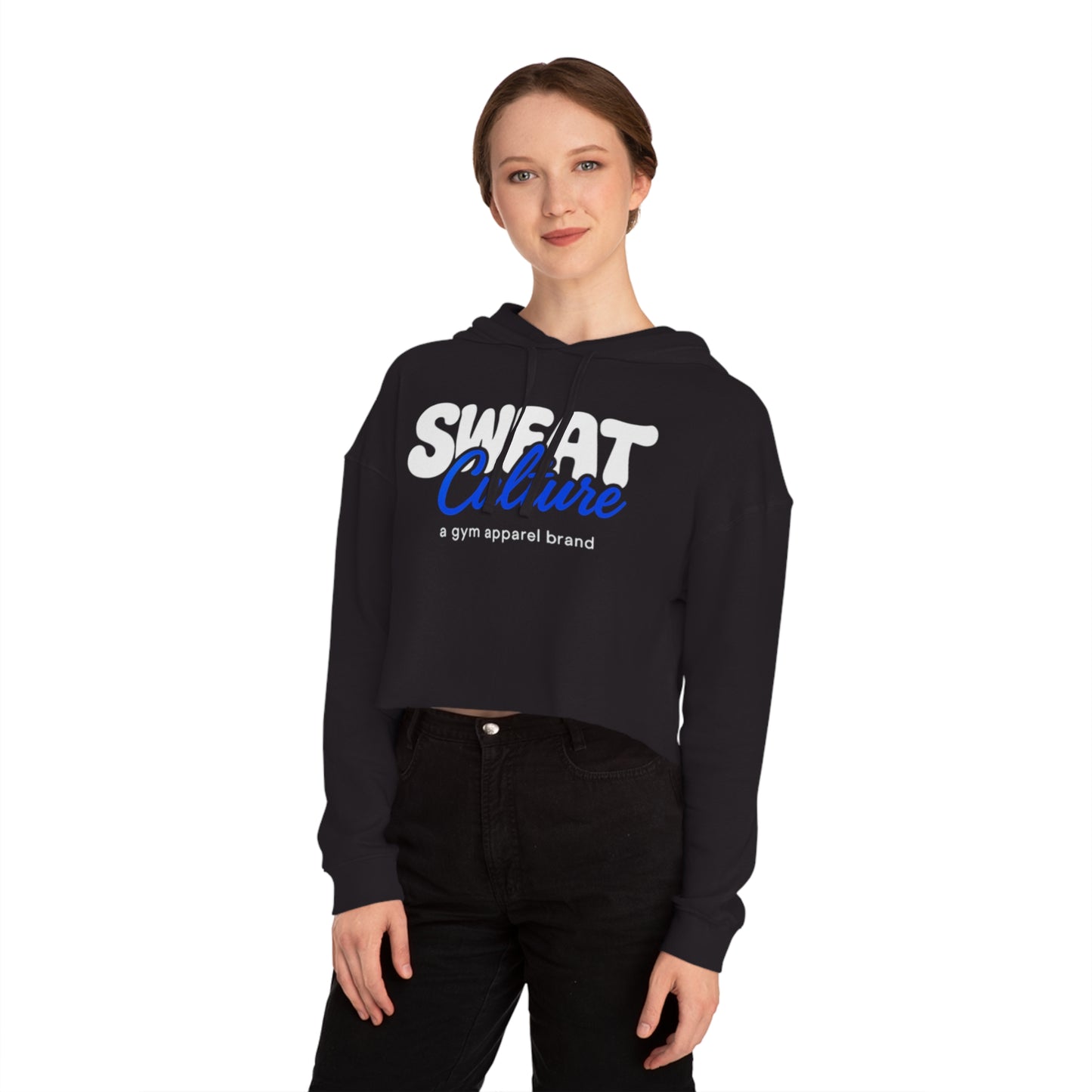 Sweat Culture Crop Hoodie