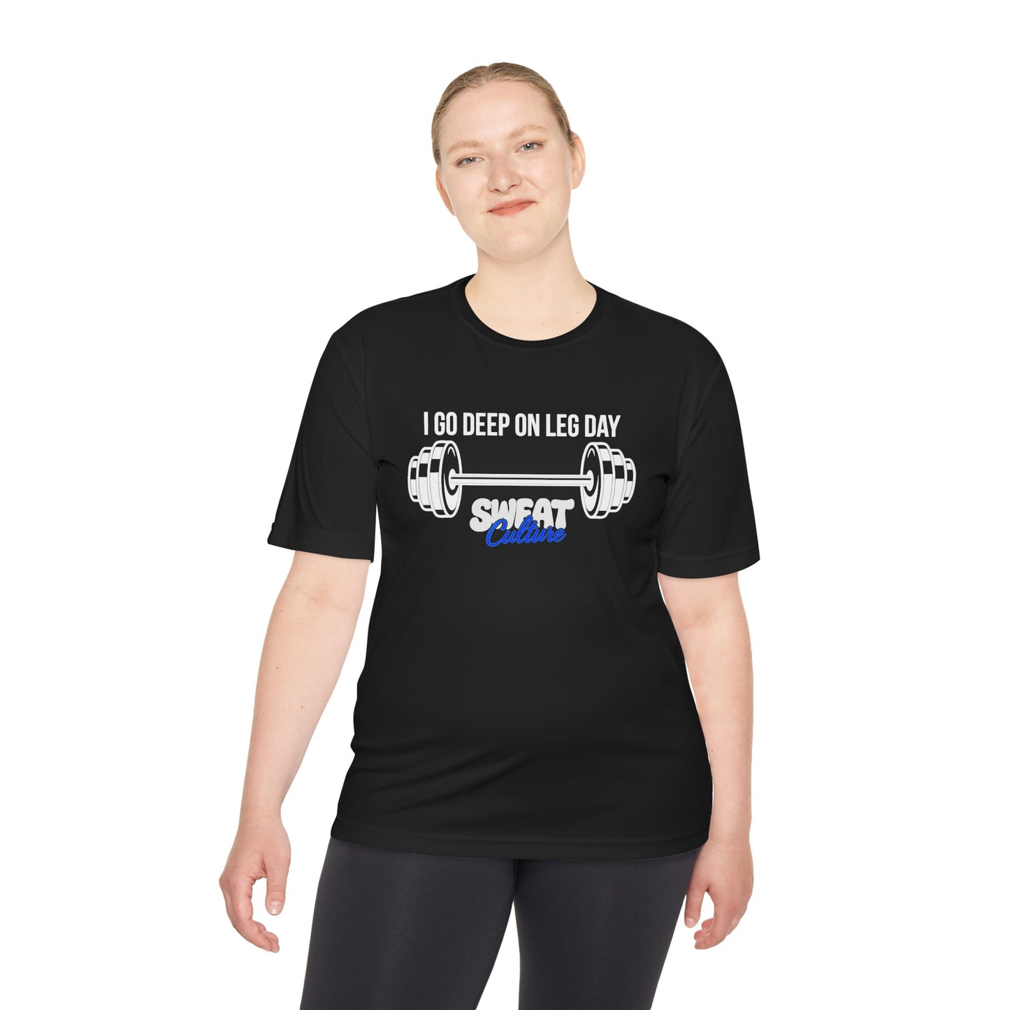 I Go Deep on Leg Day Fitness Shirt