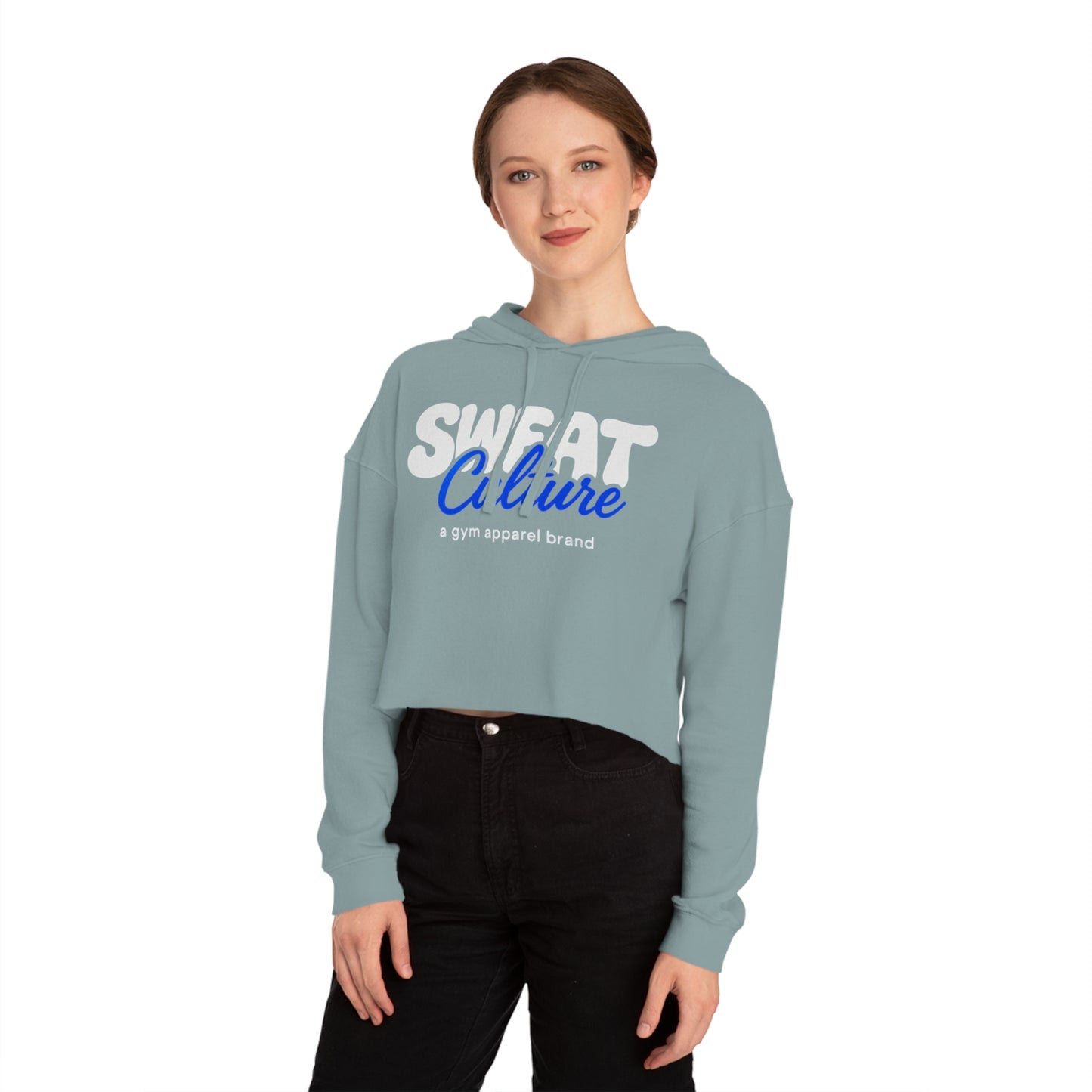 Sweat Culture Crop Hoodie