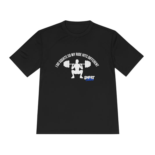 Squats Hit Different Fitness Tee
