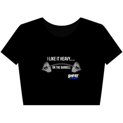 Heavy Lifter Crop Tee